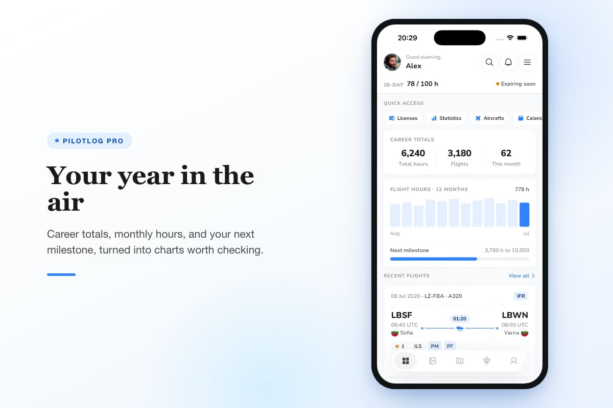 Pilotlog Pro - Pilotlog