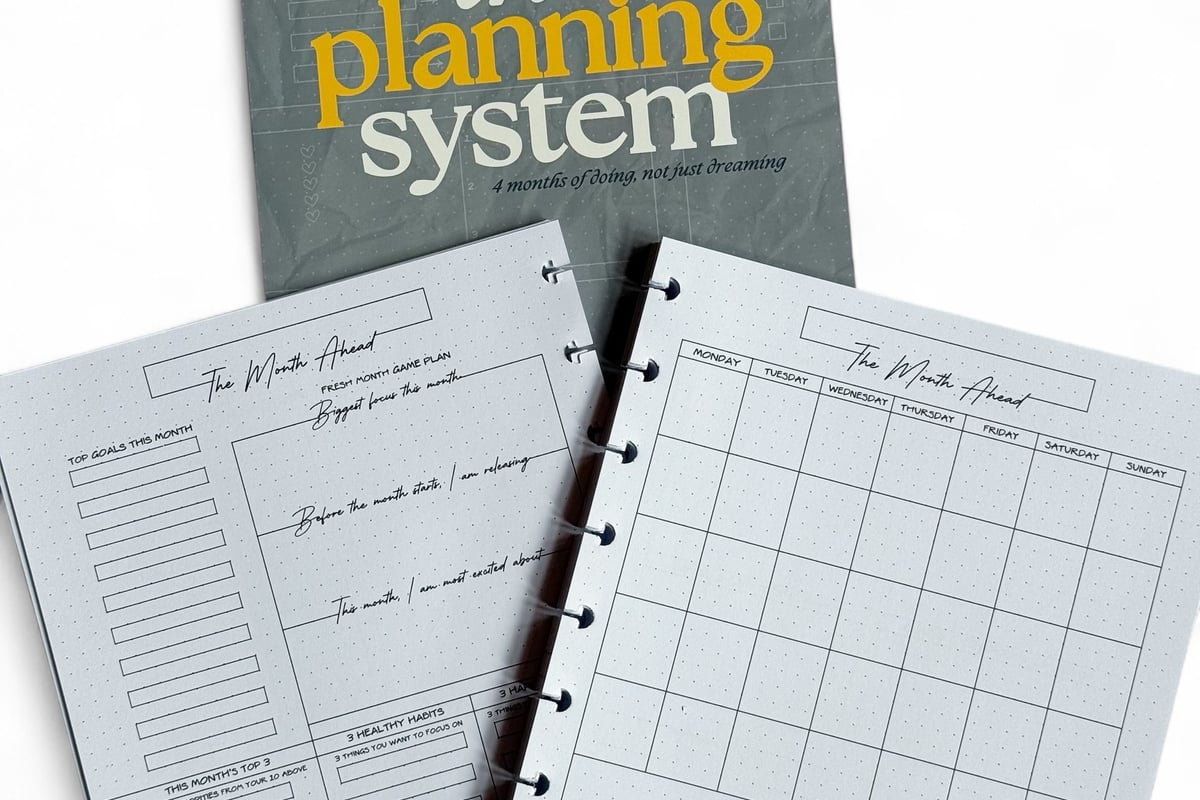 Daily Grind Planning System - Daily Grind Planner