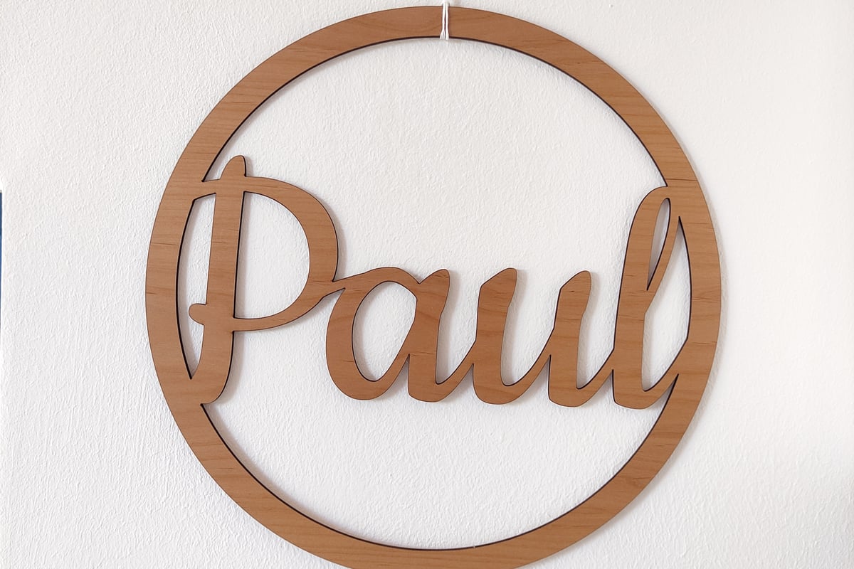 Kindernamensschild - HOLZNAMENSSCHILD.DE