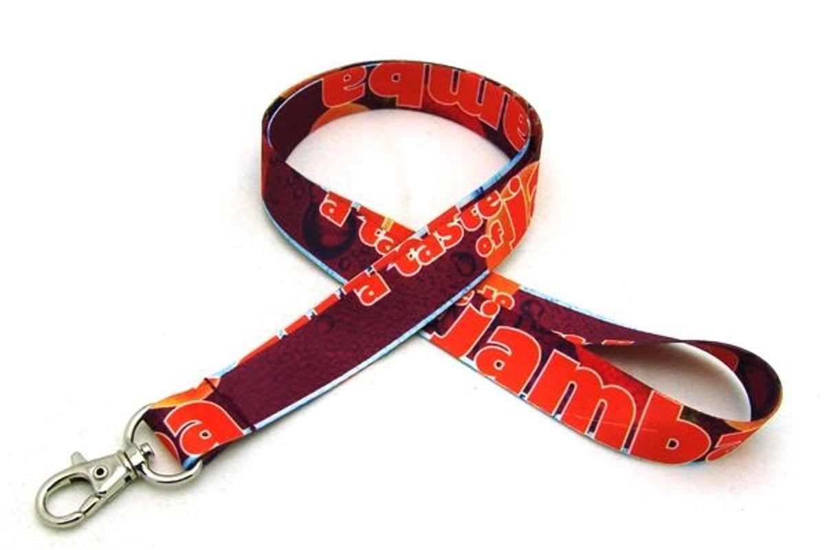 Trade Show Promotional Products That Drive Results 3 Digitally Sublimated Lanyard w/ Deluxe Swivel Hook - The Promo Hut