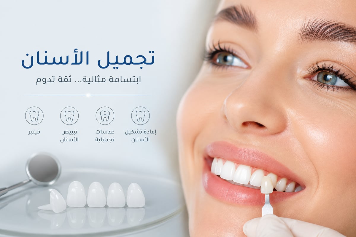 مراكز أسنان: دليل شامل لاختيار الأفضل في 2026 تجميل الأسنان - عيادة أبو سبيت لطب الأسنان