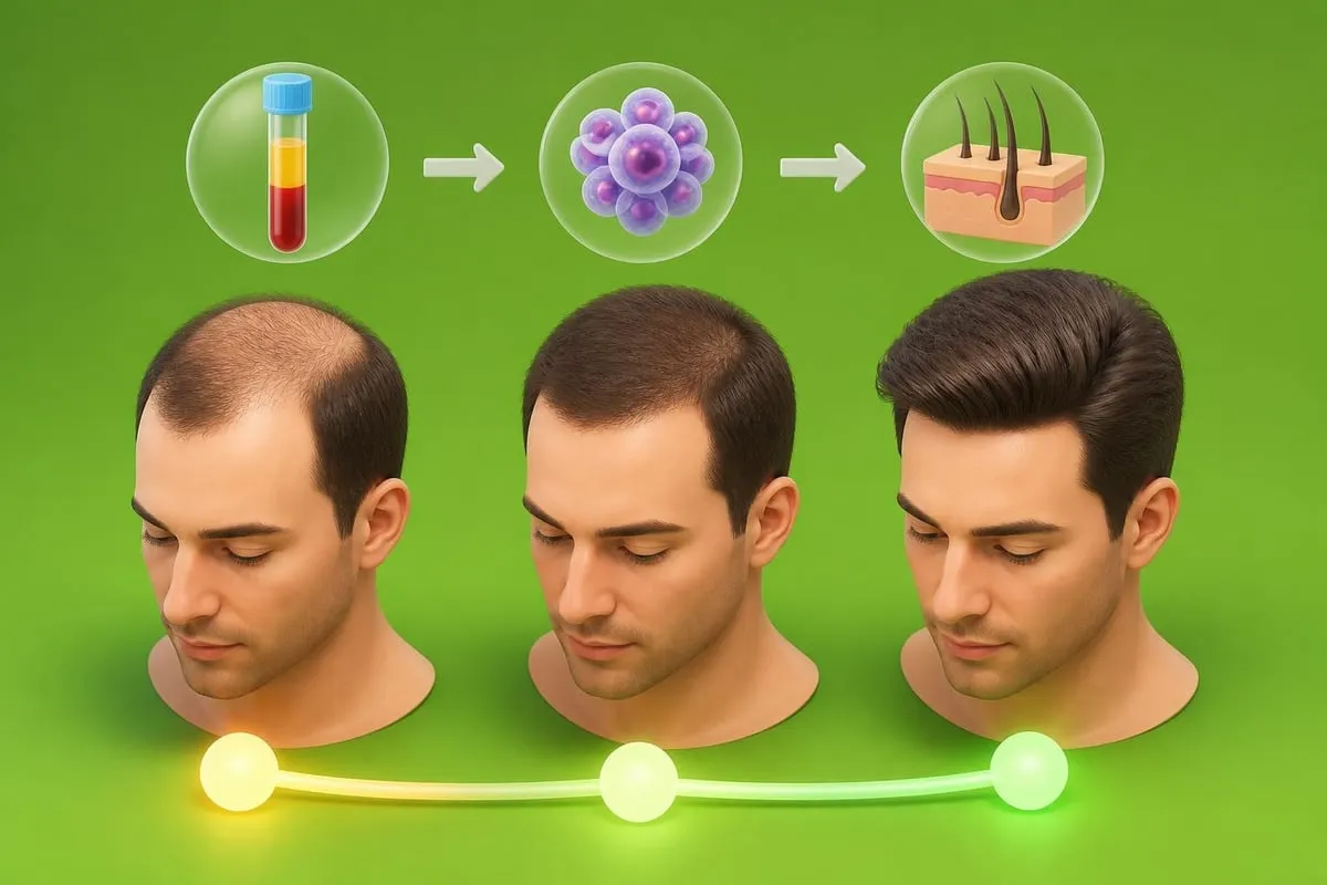 Regenerative hair restoration timeline