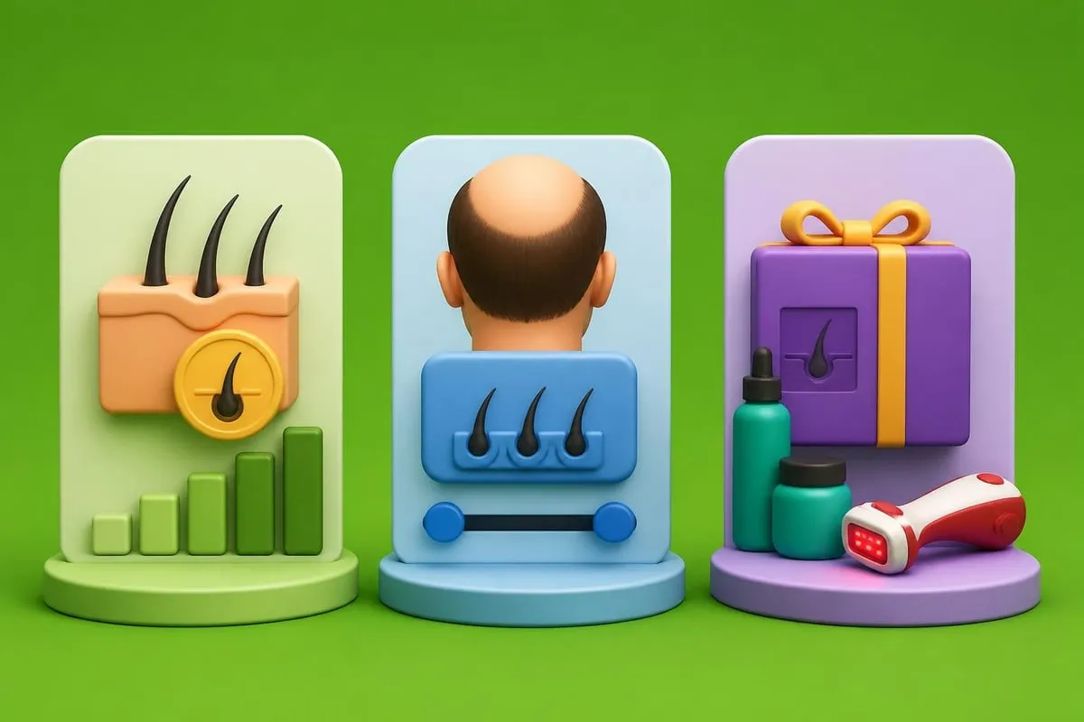 Hair transplant pricing models